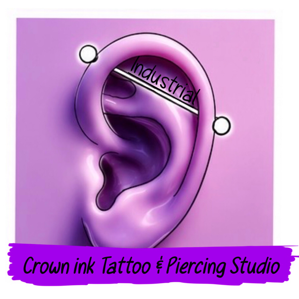 Industrial at The crown ink studio in Corpus Christi, TX