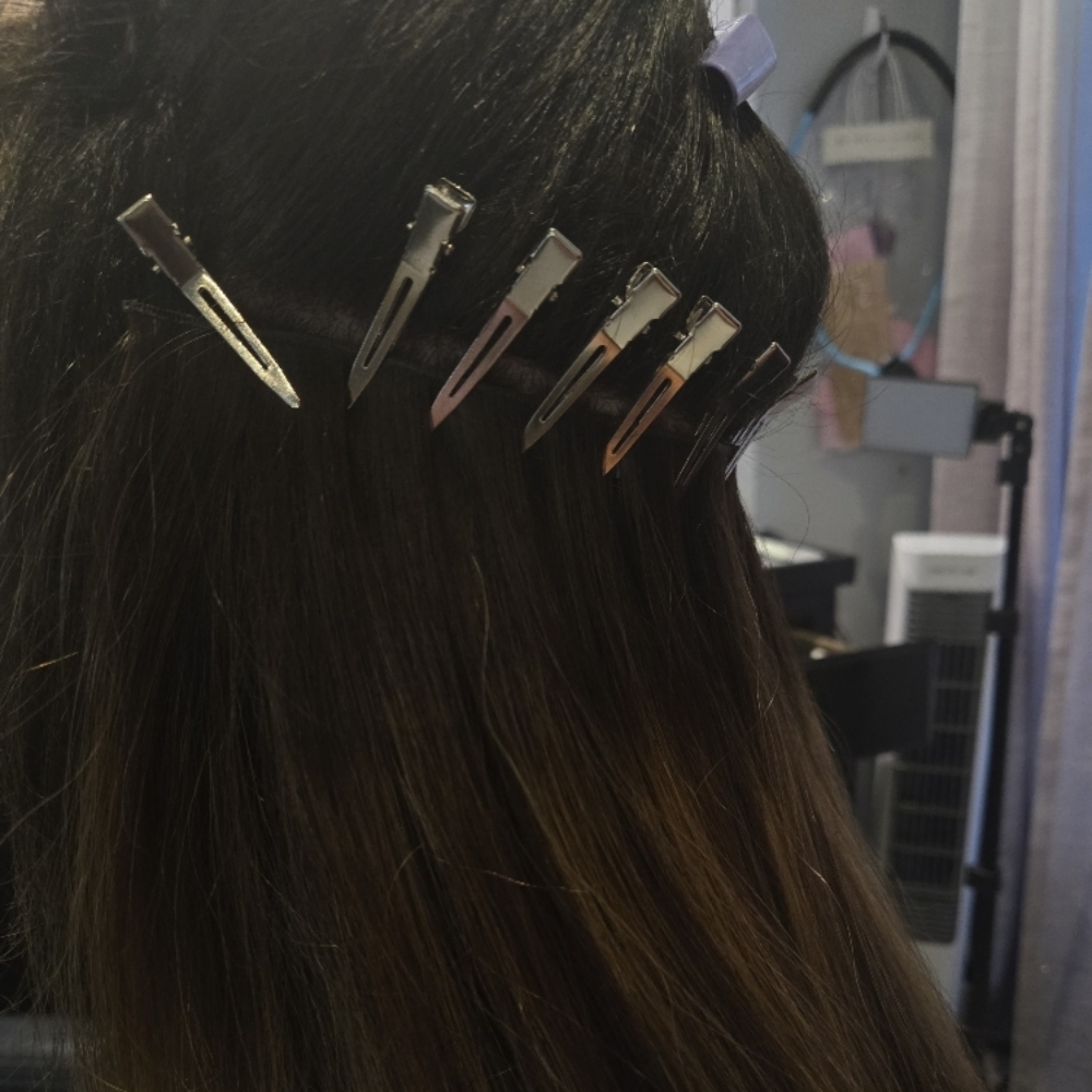 Full Hand Tied Install at Zv.thestylist in Fort Worth, TX