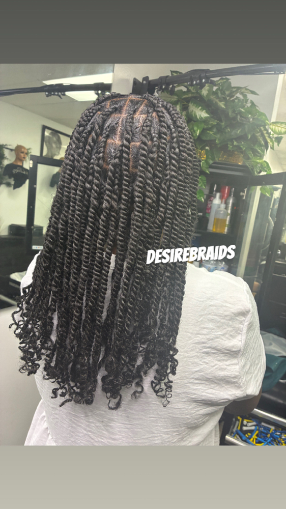 Medium Twist (No Hair Added)
