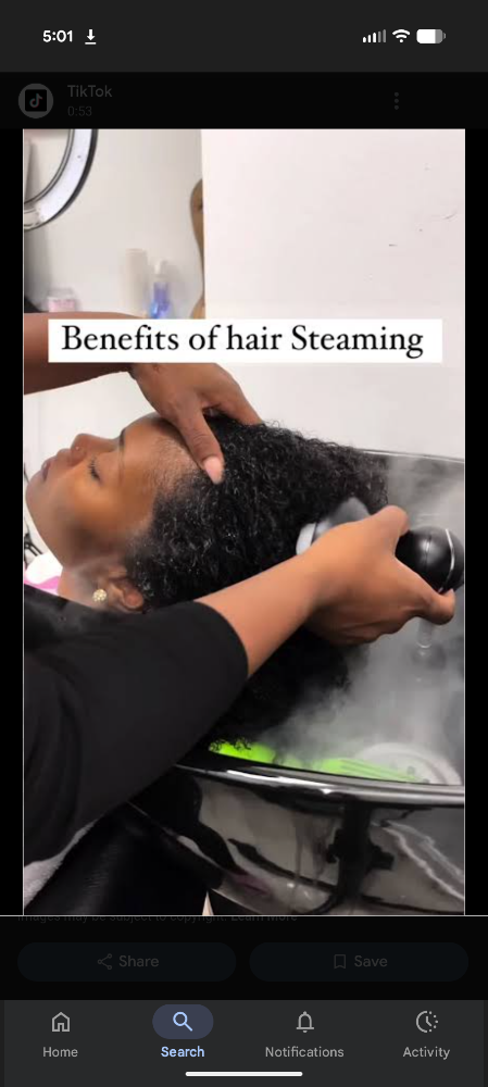 Hair LUX (Steaming Treatment) at Eryka Marie in Madison, WI