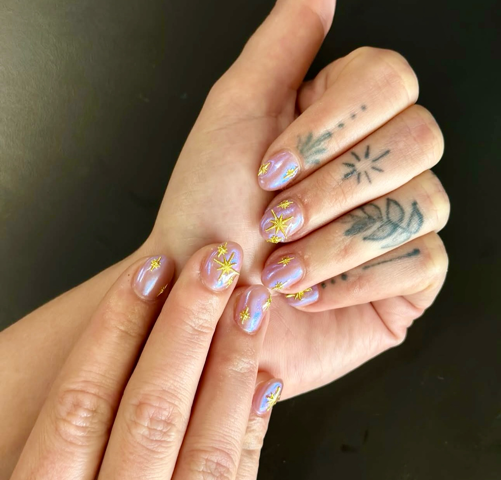 Natural Hard Gel Overlay