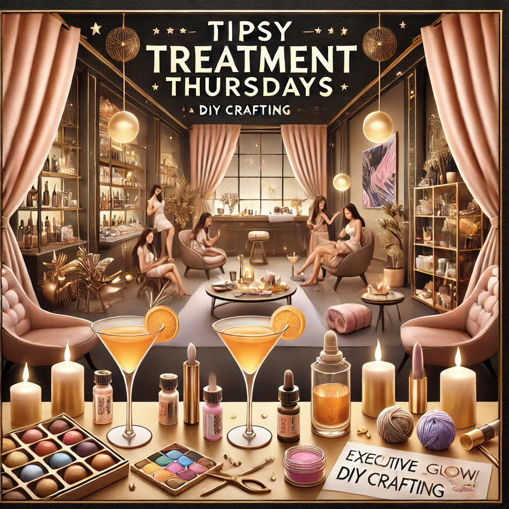 Tipsy Treatment Thursday 6pm - 8pm