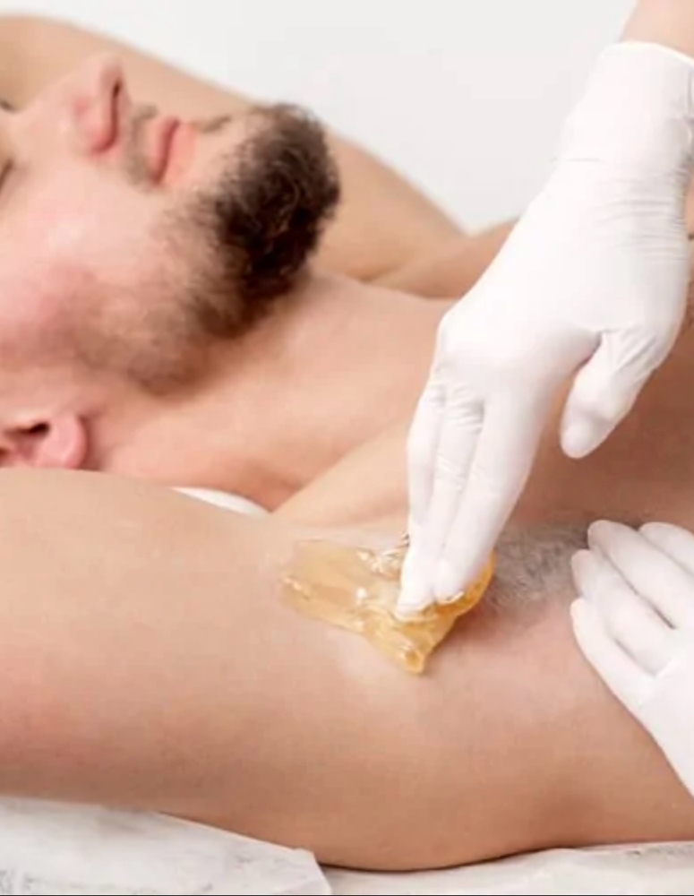 Under arm wax at Get Frosted lux Spa in Wauchula, FL