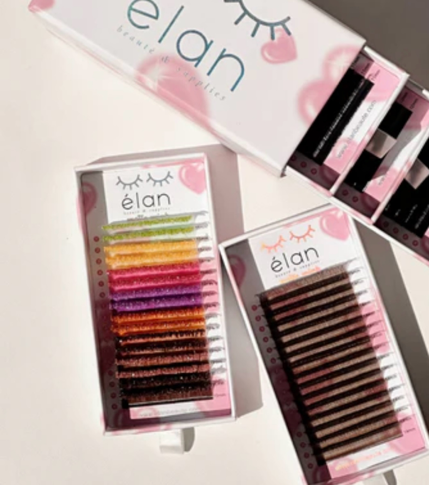 colored eyelashes