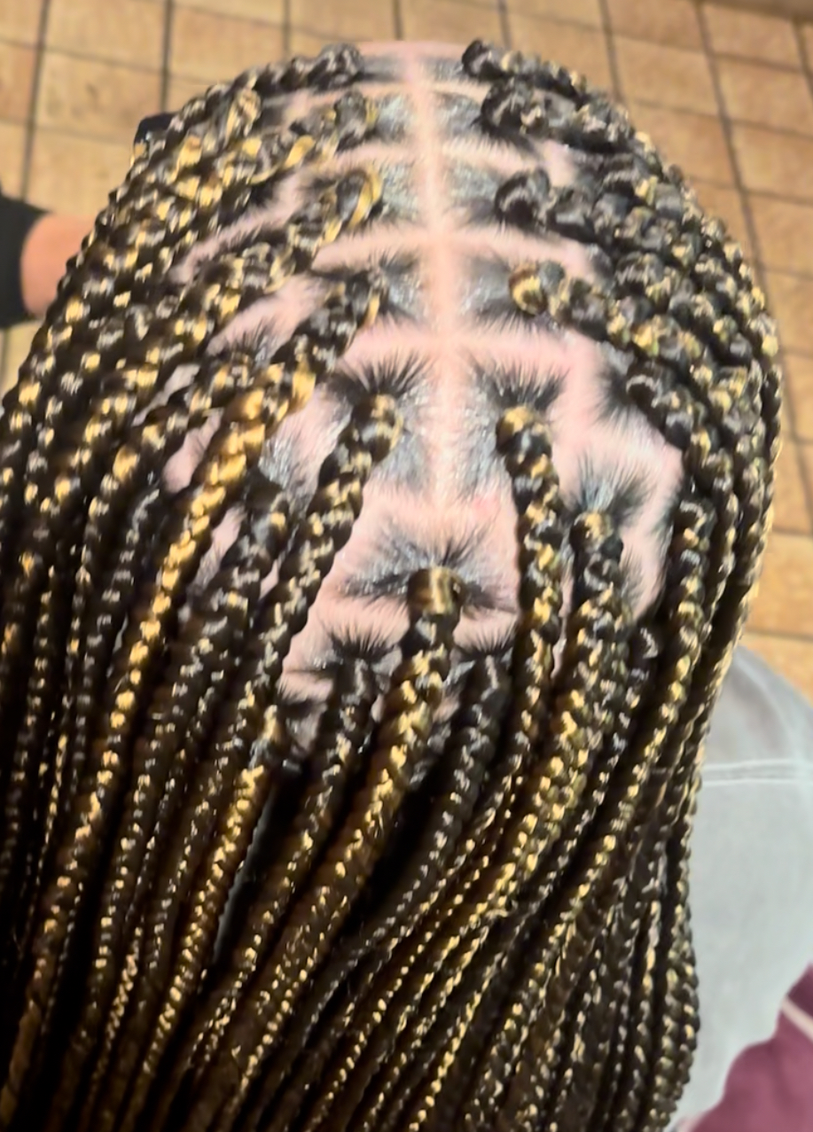Box Braids (medium) at Cali Slayz LLC in Antioch, CA