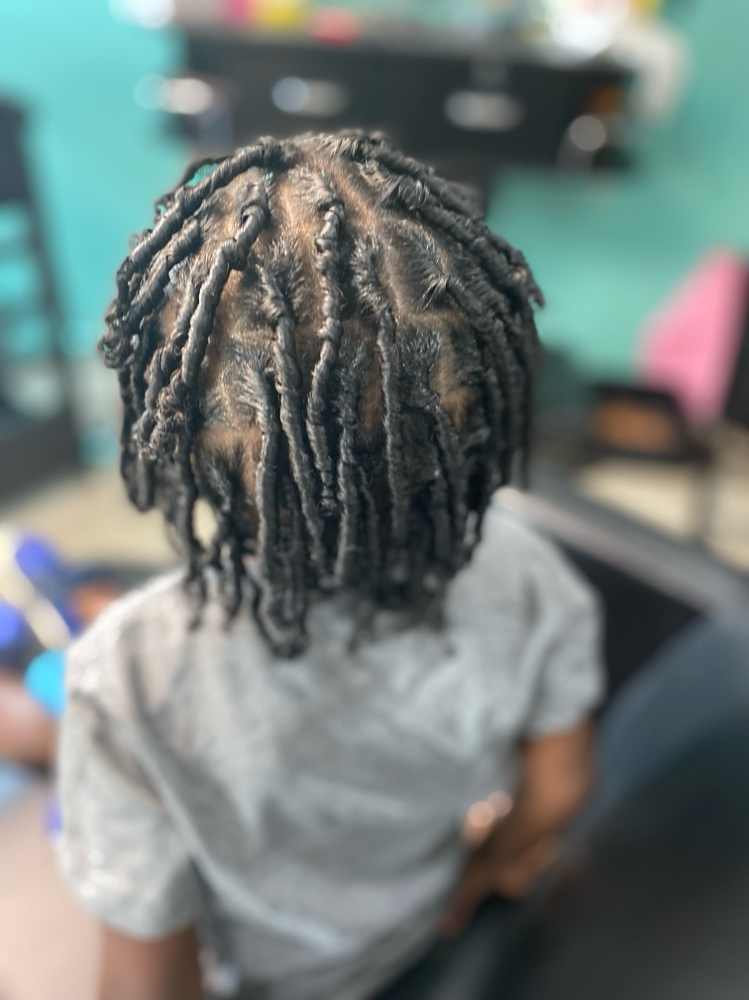 Kid Starter locs at BraidsByLici in Kansas City, MO