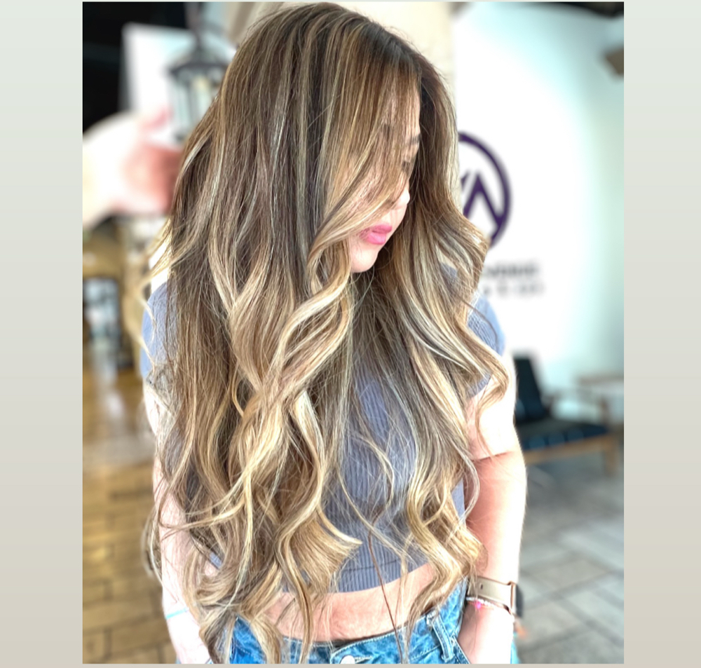 Foilayage & Haircut & Blowout