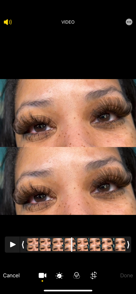 Bottom Lash extensions