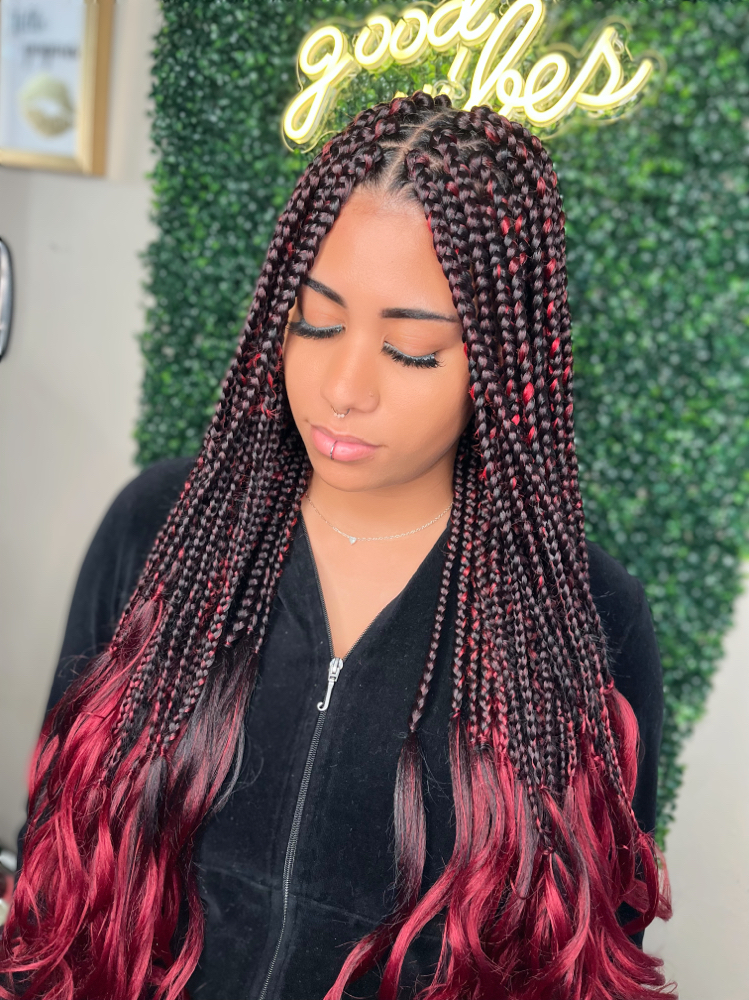 French Curl Braids