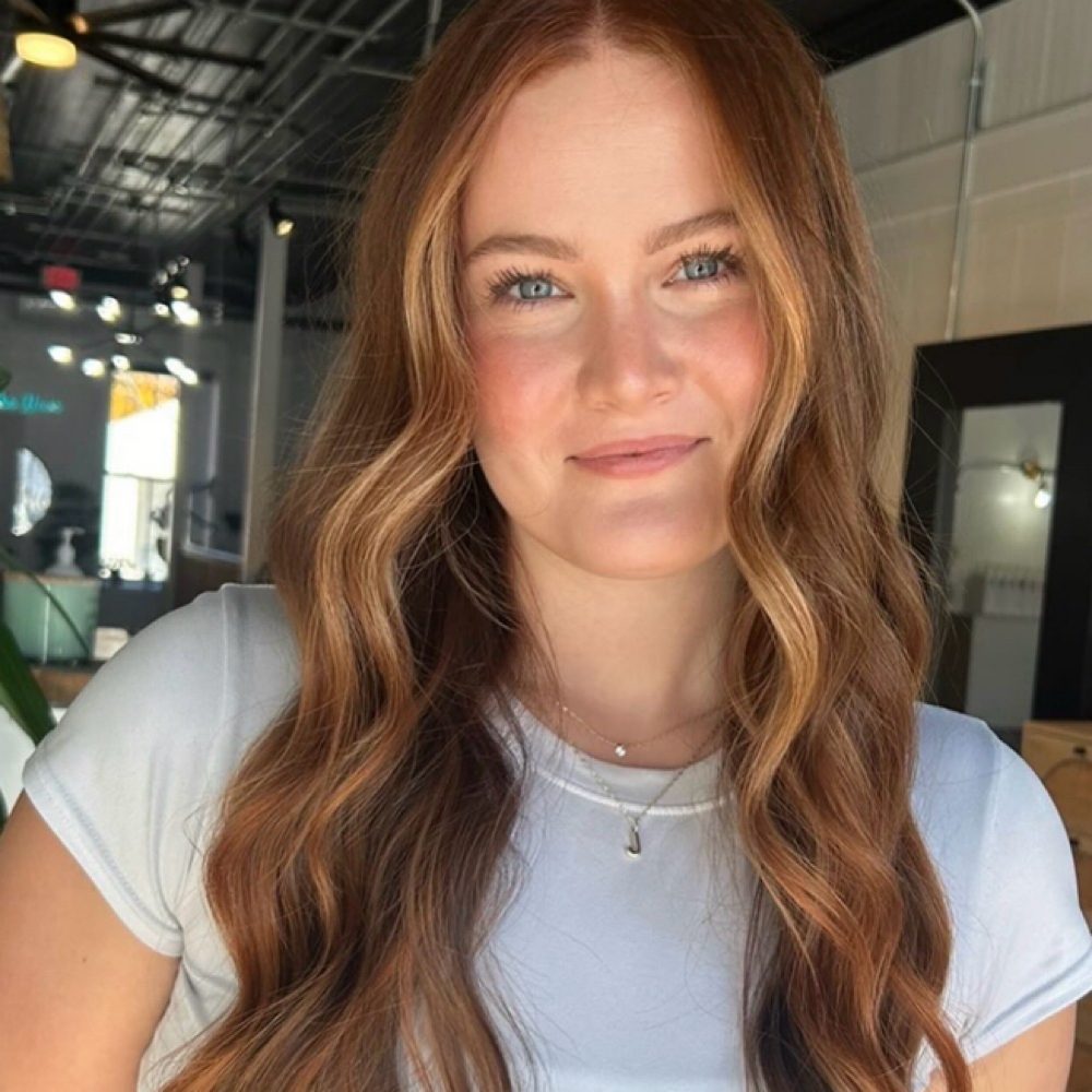 Sun Kissed  Face Frame at influx salon in Merrimac, MA