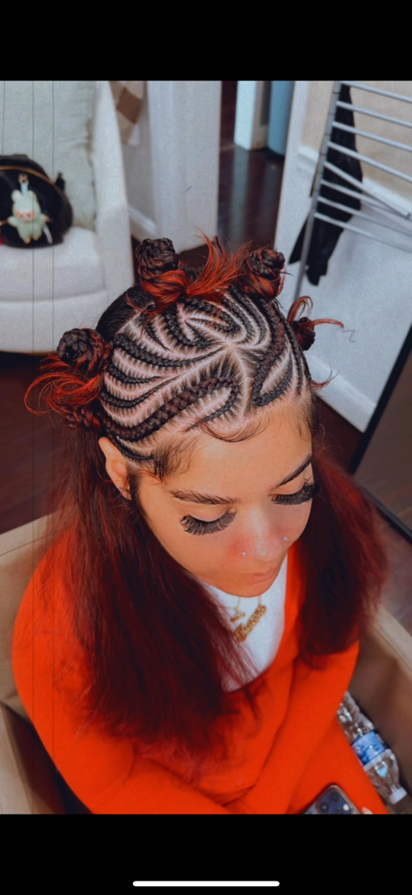 Half Head Design w/Priscilla