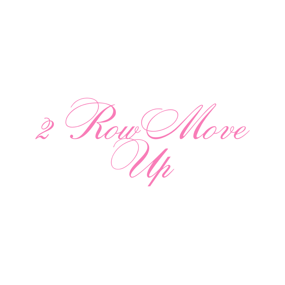 2 Row Move Up