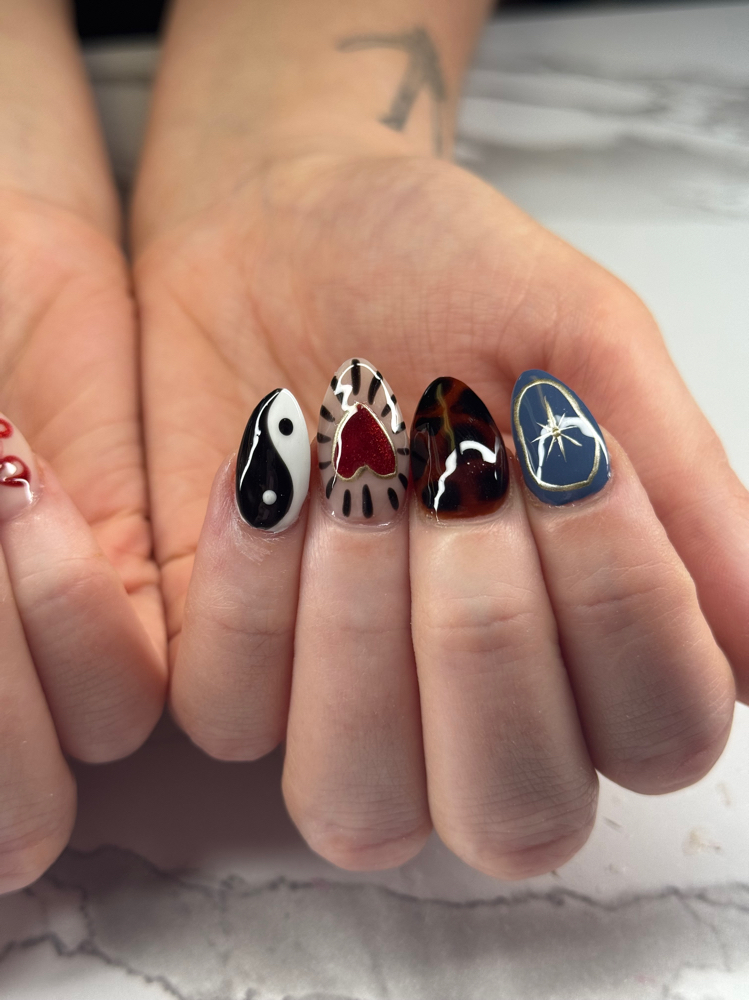 Freestyle Acrylic Full Set