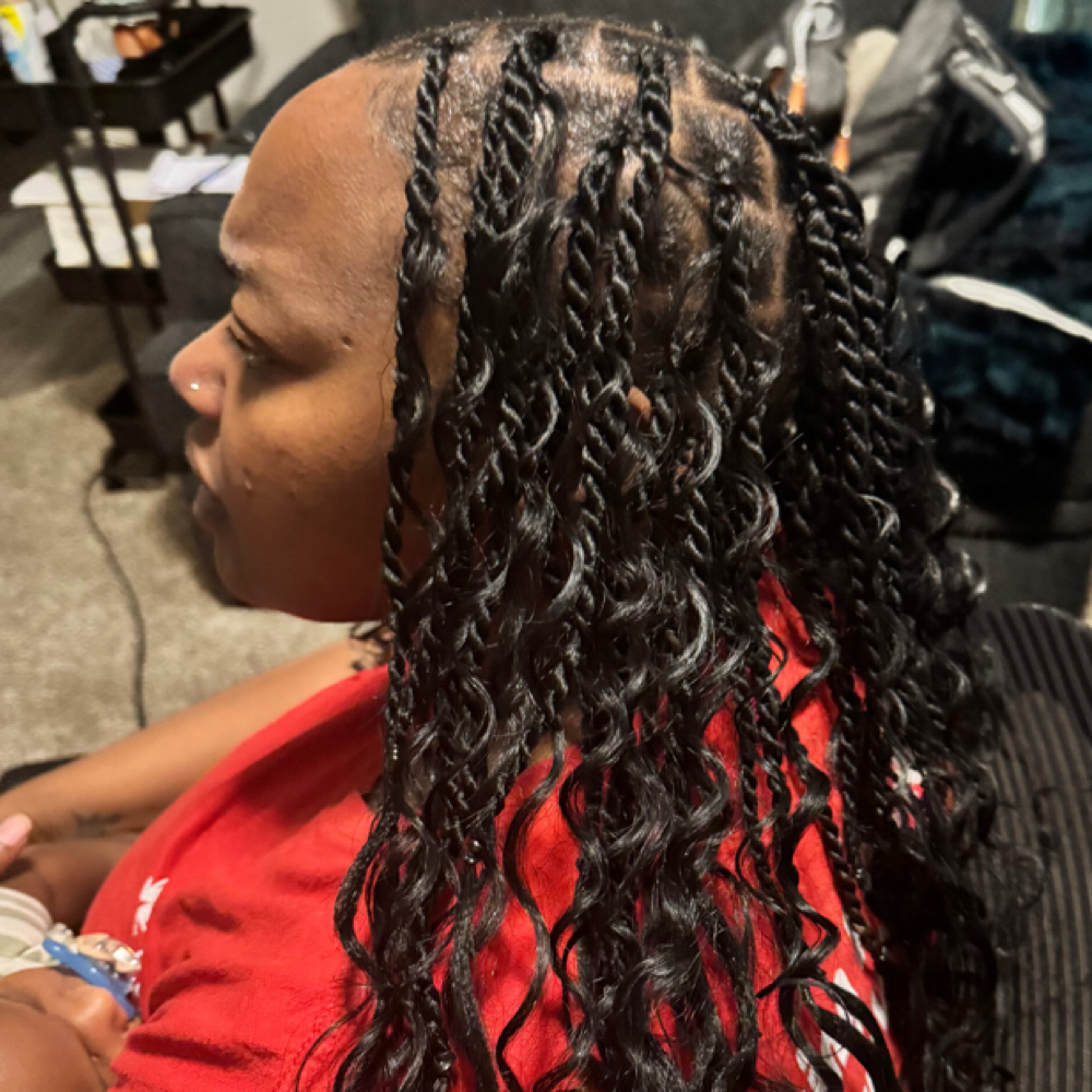 Island Twists-Medium at Blended Edge Salon in Great Falls, MT