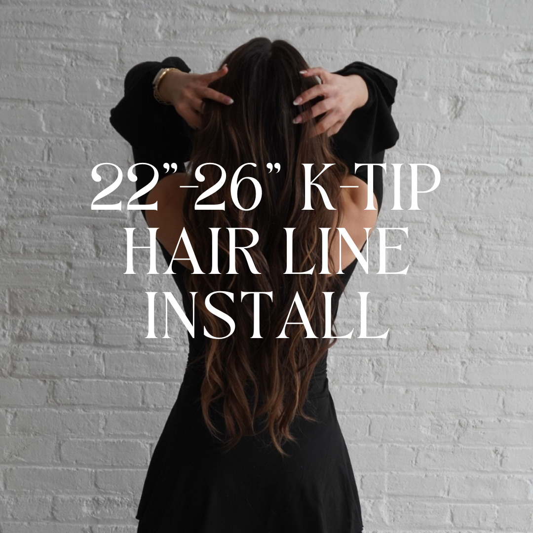 22”- 26” K- Tip Hair Line