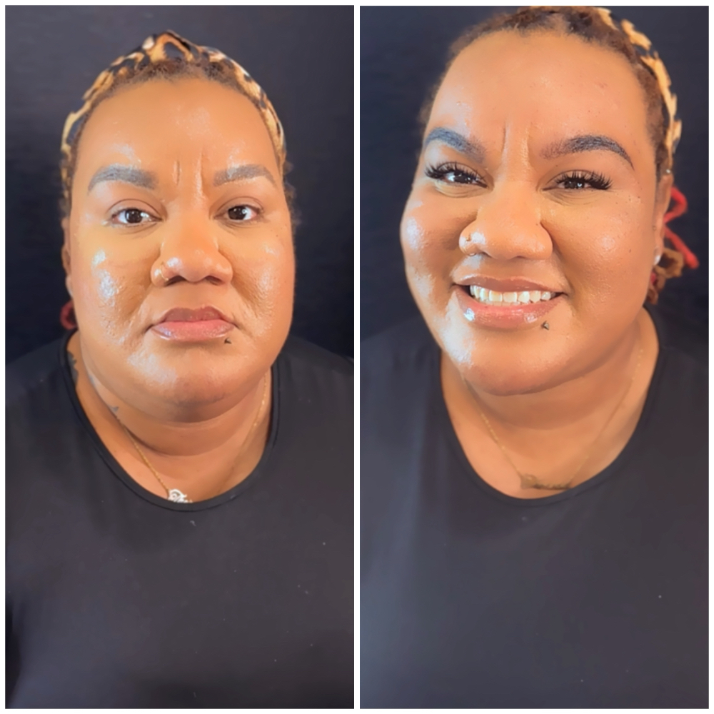 Glam & Go (Lashes+Brows & Mkeup)