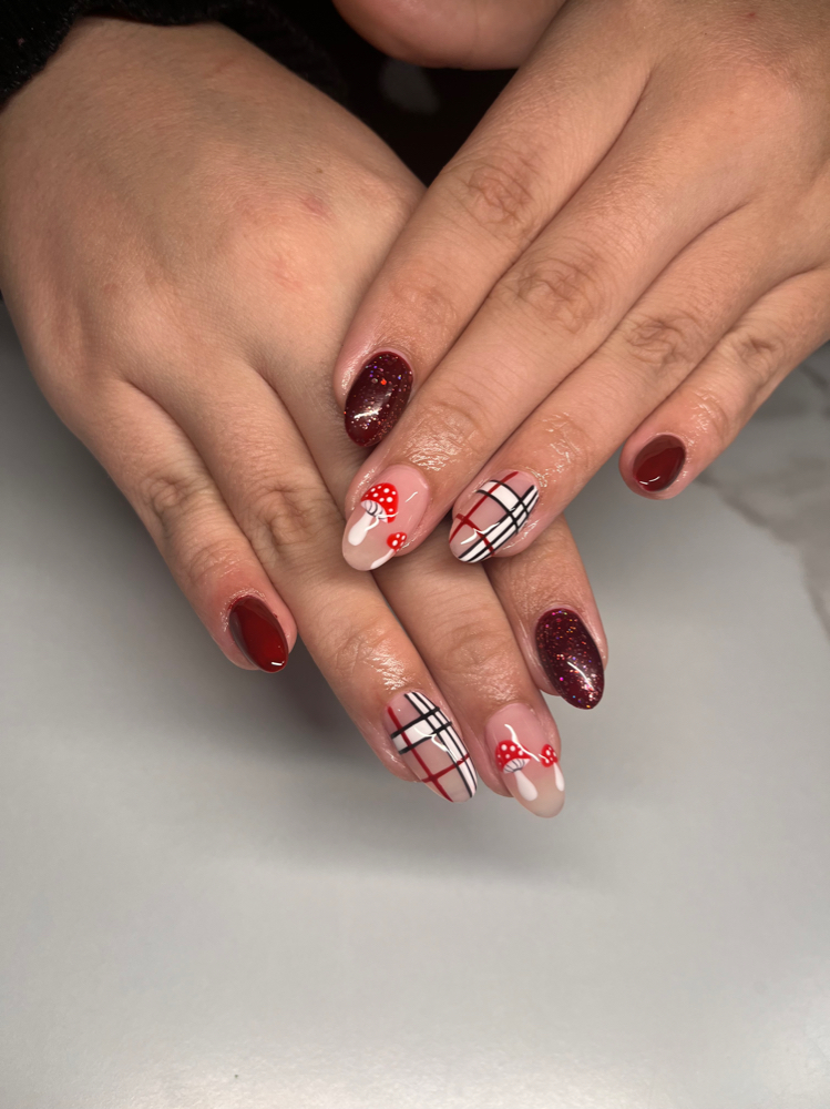 Sculpted Gel Nails
