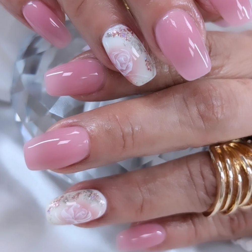 One Stroke Nail Art at Essentials by Rose in El Paso, TX