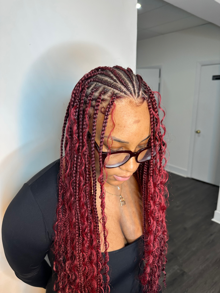 Knotless Versatile Tribal Braids