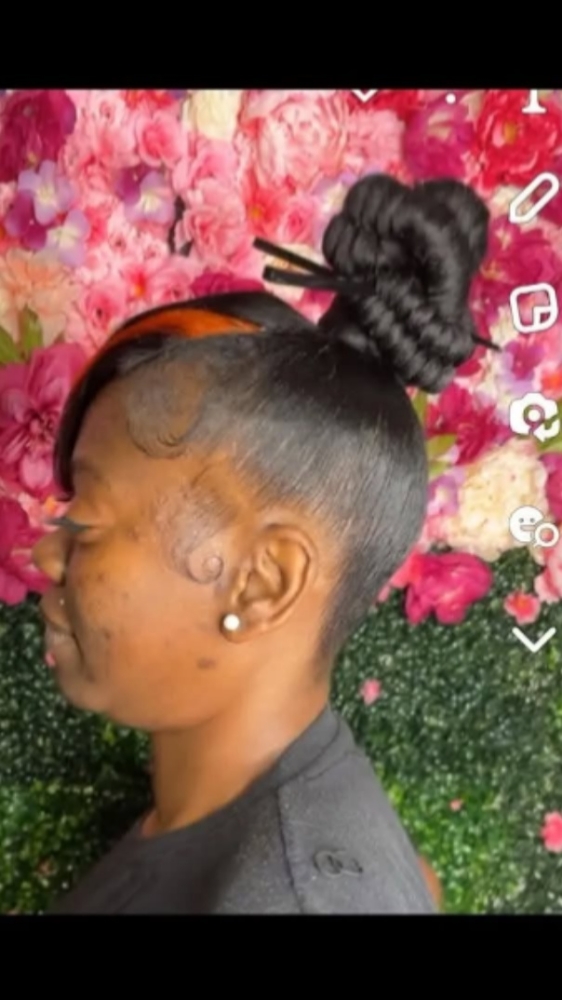 Sleek Ponytail