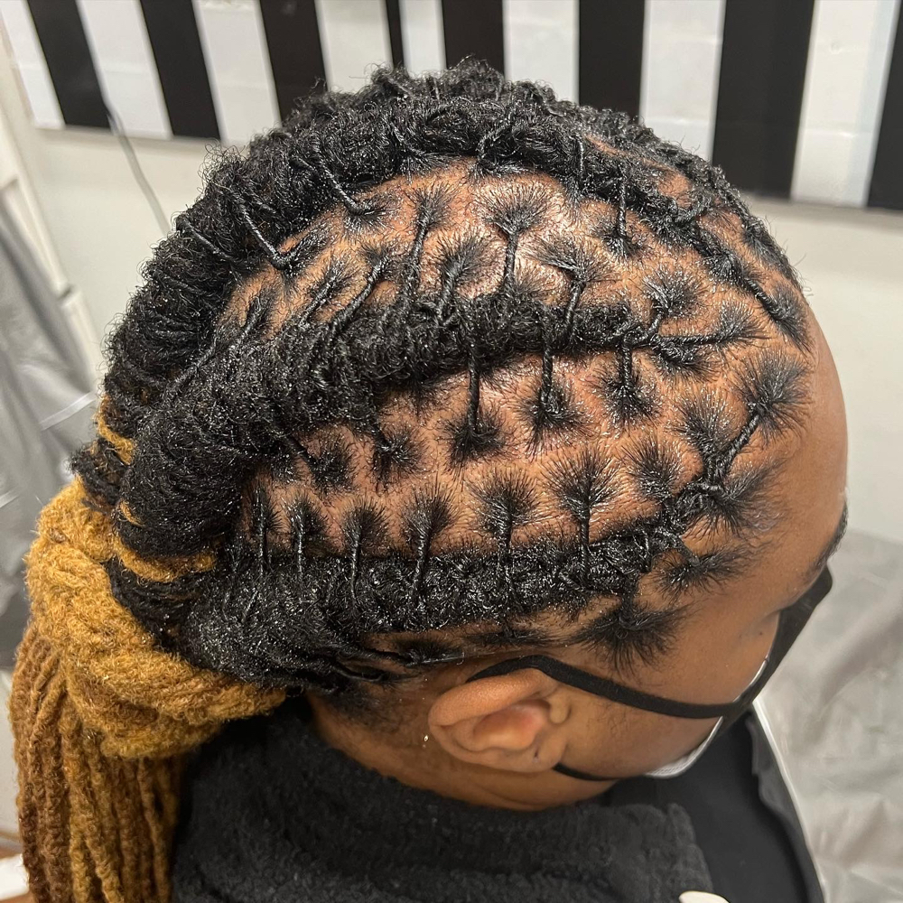 Loc'd and Lovin' It!: Spiral Clarification…..and As the Pipe Cleaner Set  Falls..