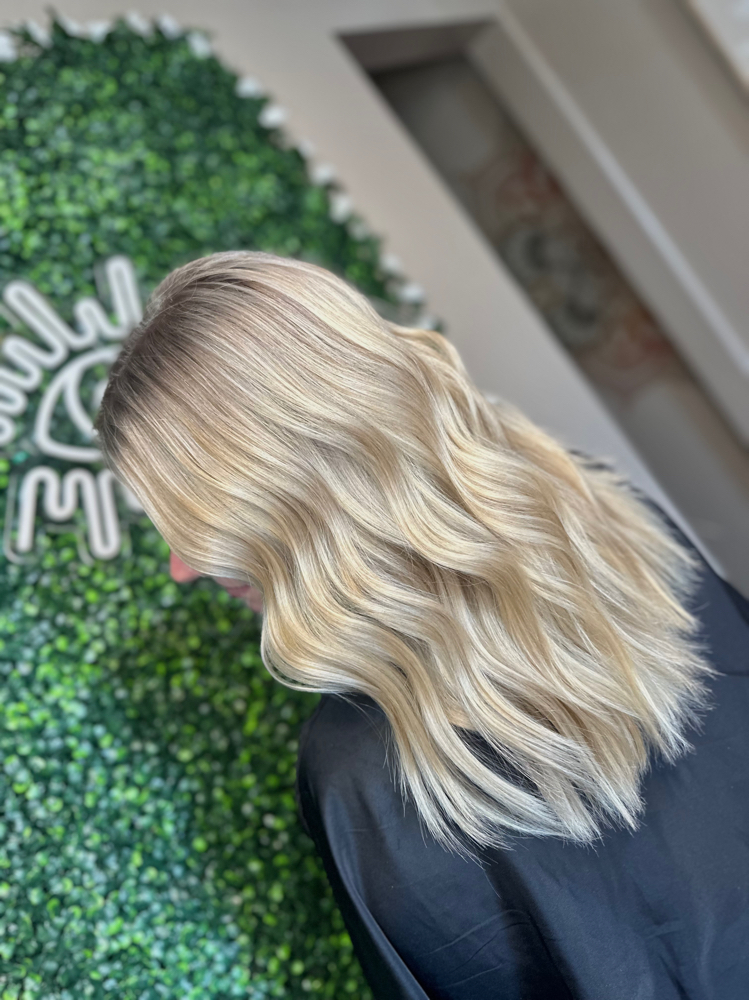 Shampoo Style with Iron