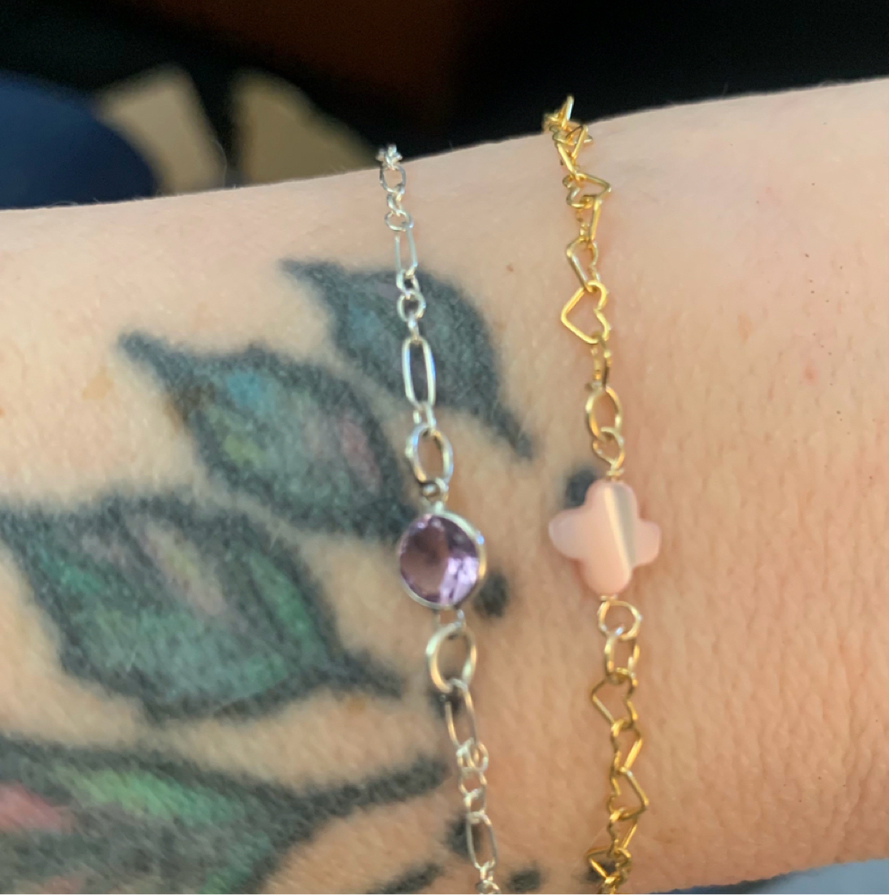 Permanant Jewelry Menu at Aloha in Hershey, PA