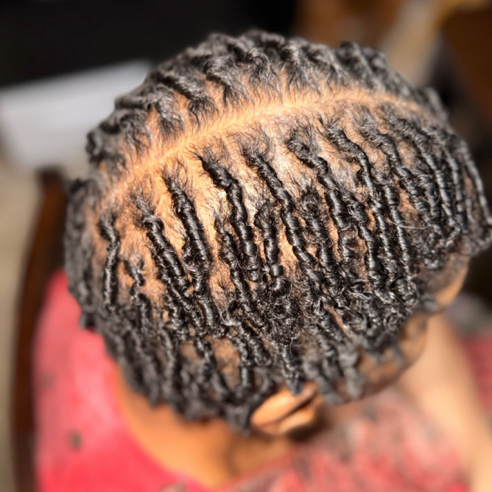 Comb Coils at 4reign Beauty © in Mequon, WI
