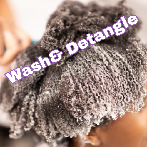 Wash & Detangle Service