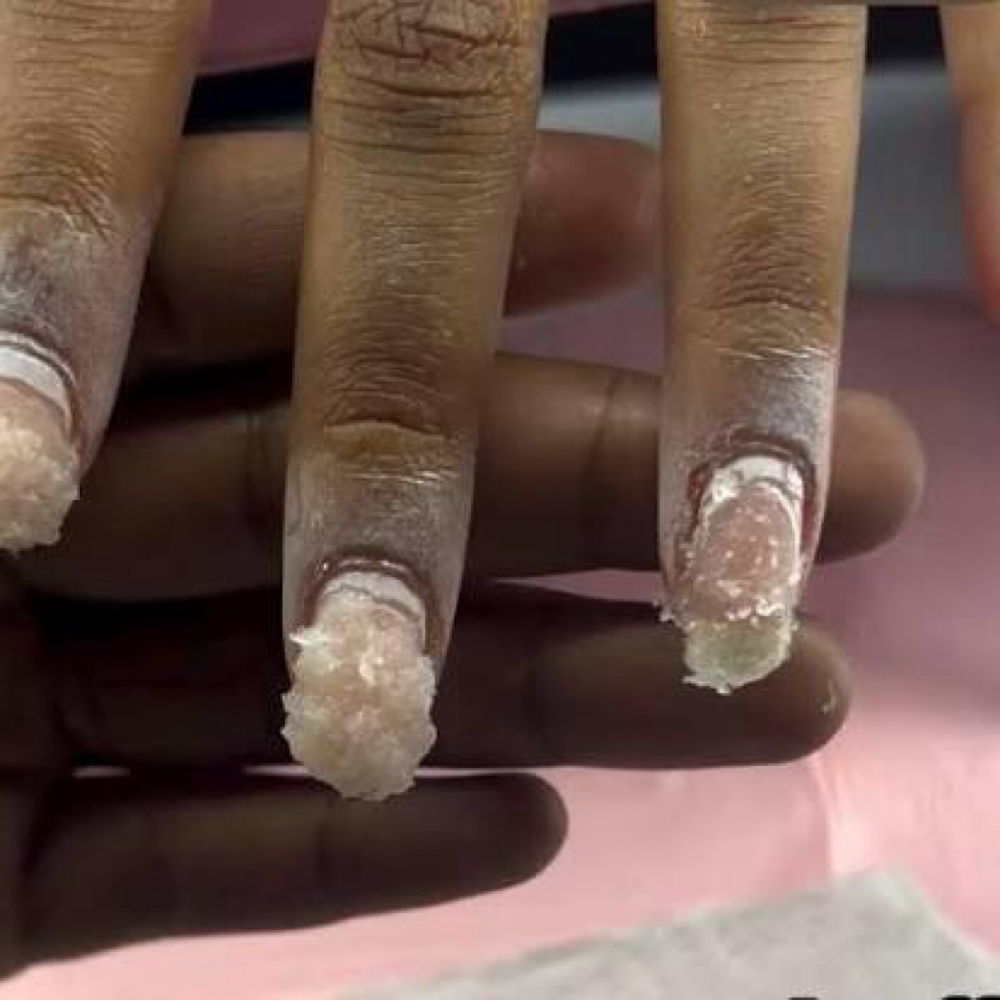 Nail Soak Off at Vain Galore Salon & Spa in Austell, GA