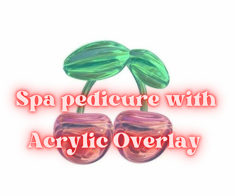 Spa Pedicure With Acrylic Overlay