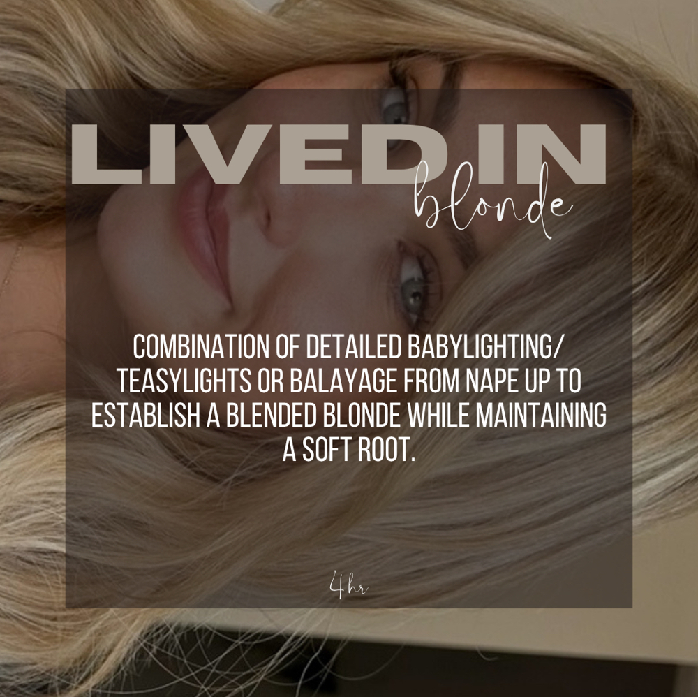 Lived In Teasy Light | balayage at Hair By Cassy and Team in Frisco, TX