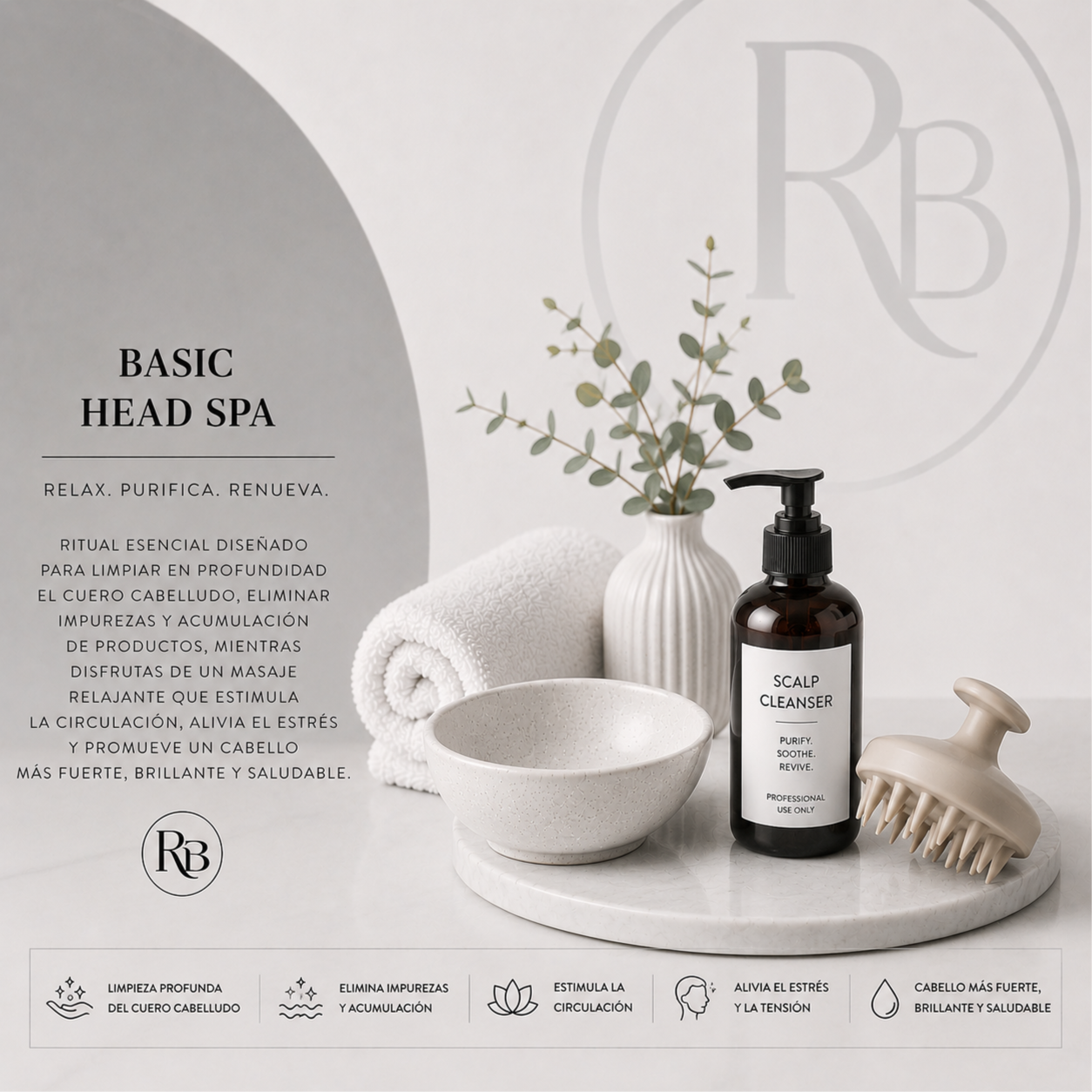 Basic Head Spa at Ross Beauty Center-Med spa in Duluth, GA