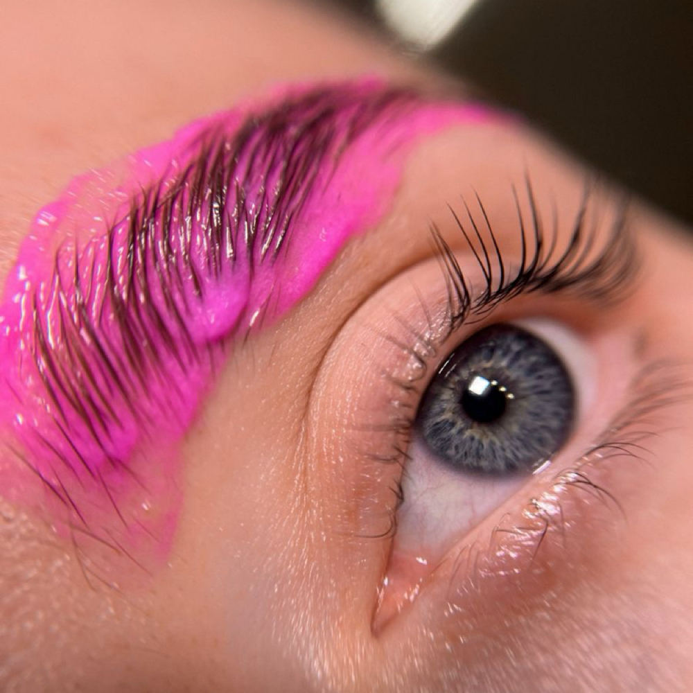 Brow Lamination at Celestial Beauty in charlotte, NC