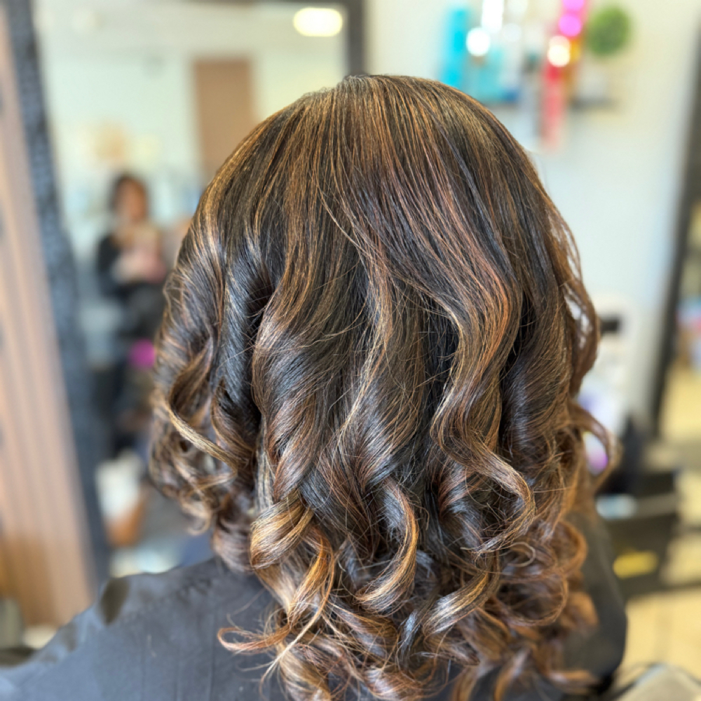 Partial Highlights at Hairxpray Studio in Virginia Beach, VA