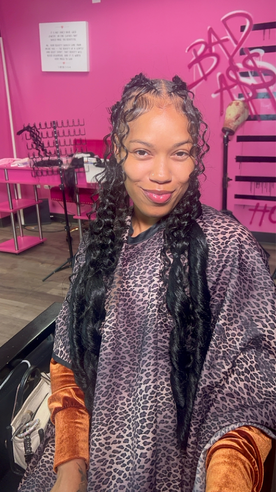 Stitch French Curl Braids