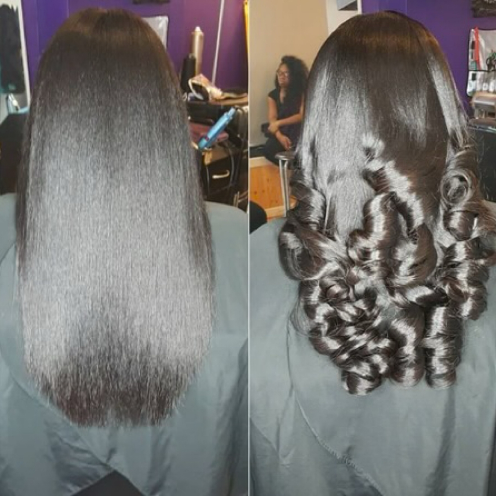 Silk press at Creative Styles by Ty in Kingsland, GA