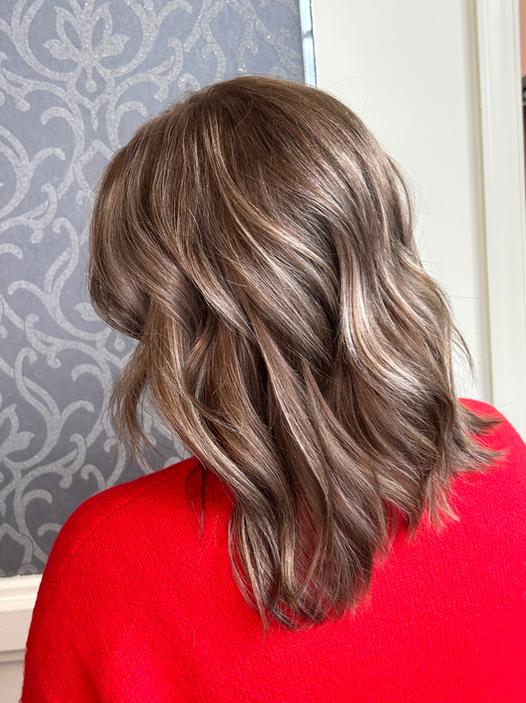 Grey Coverage + Mini Blonding