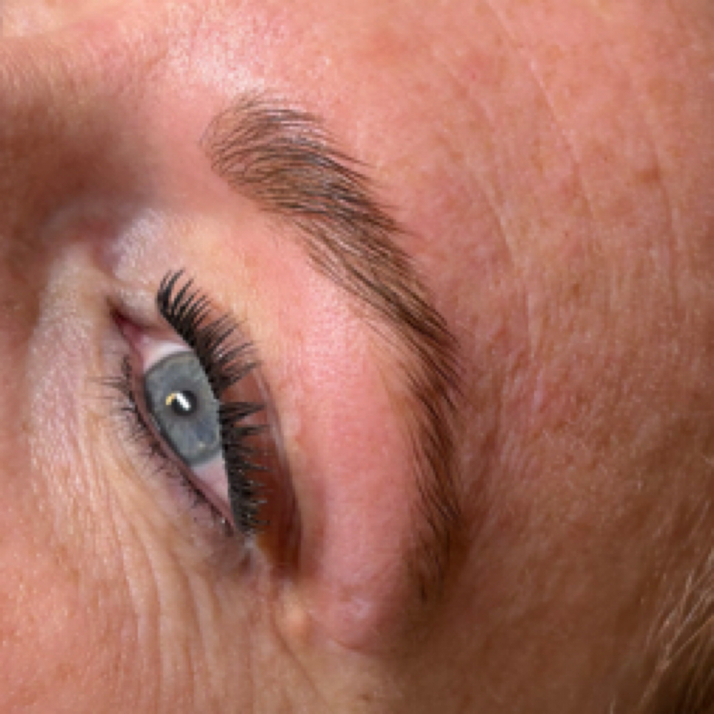 Brow Tint at Velvet & Sage Beauty Lounge at The Estheva Spa in New Bern, NC