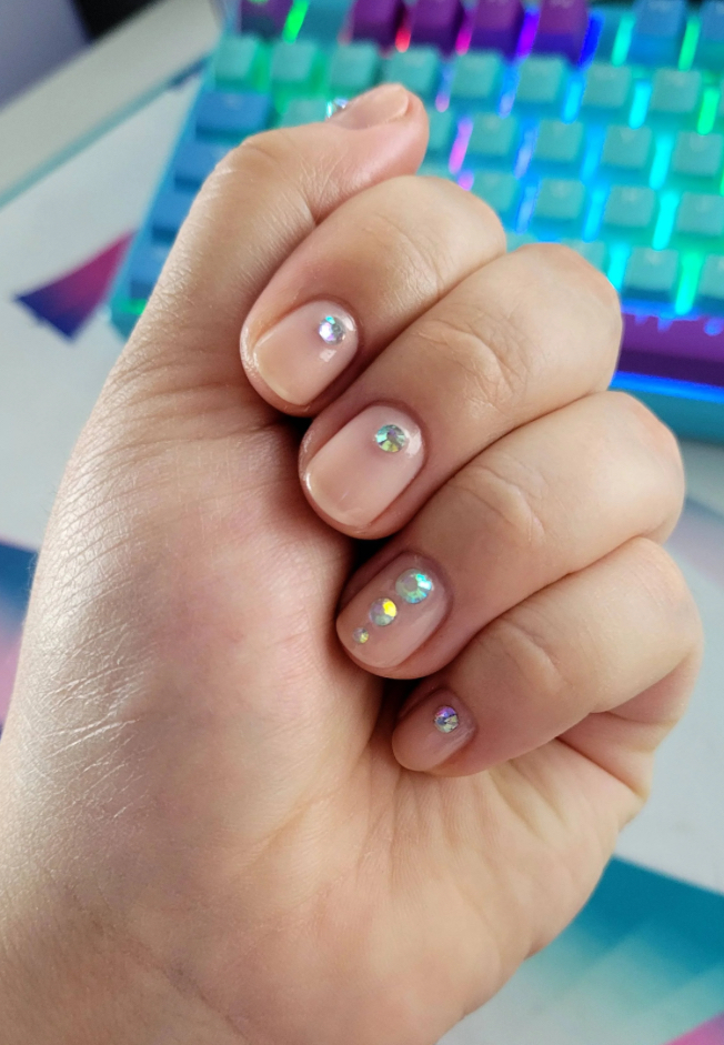 Gemstone Nail Embellishments