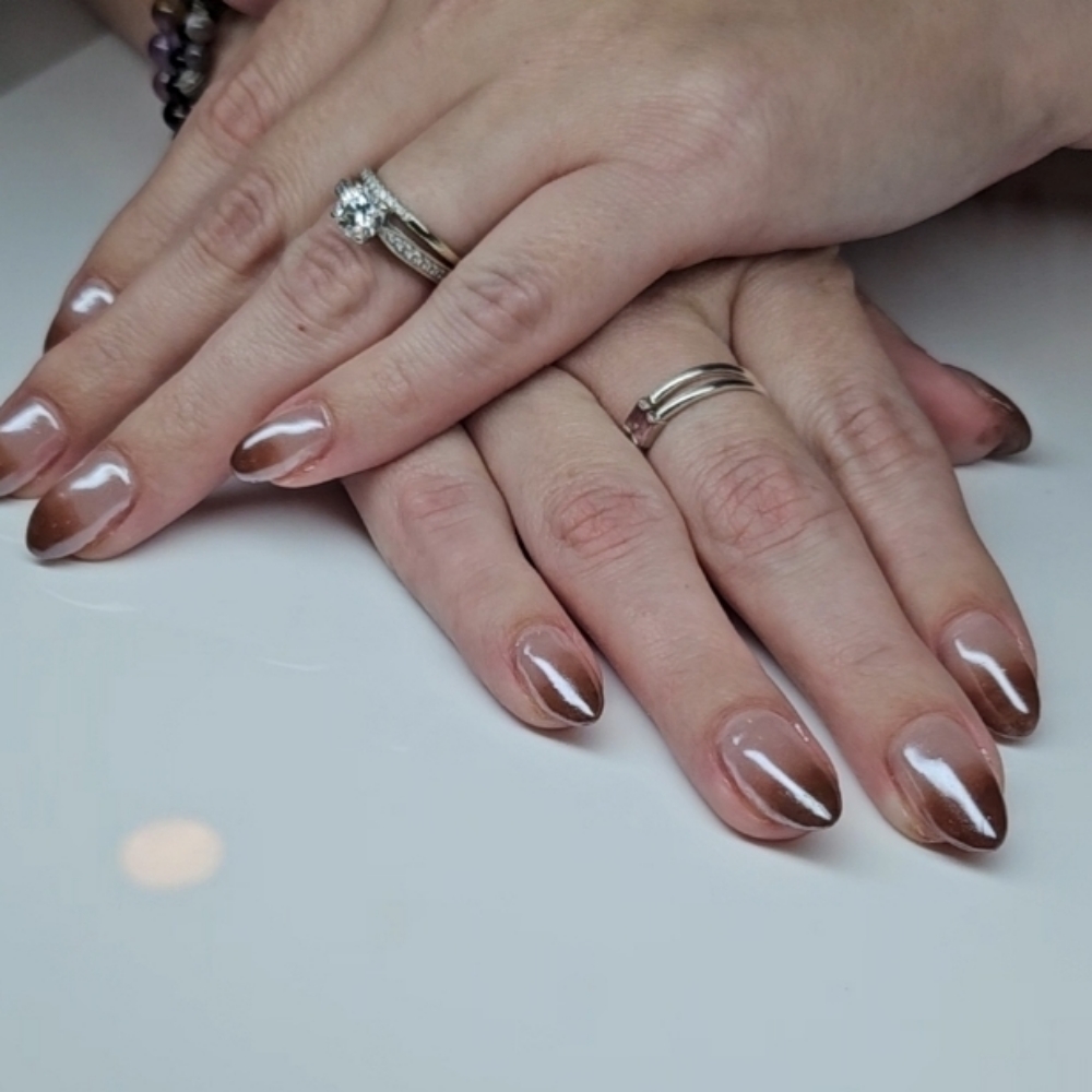 Ombre Nail Art at Stormy Day Nails in Lake Worth, TX