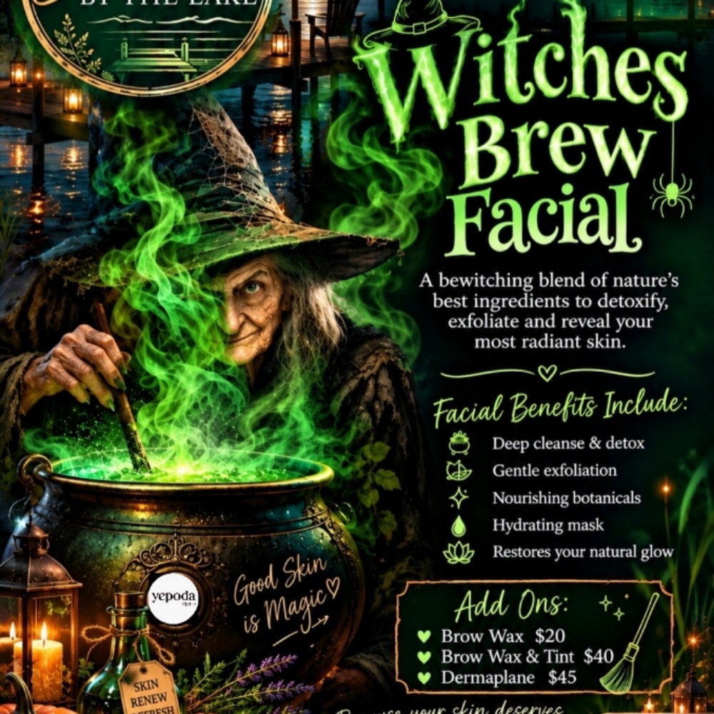 Witches Brew Facial 💆‍♀️🫧 at N Spa Nails in Denver, NC