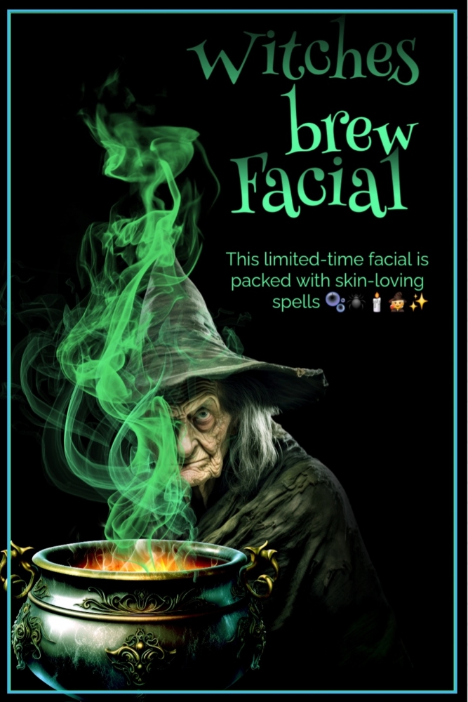 Witches Brew  facial 💆‍♀️🧙🕯
