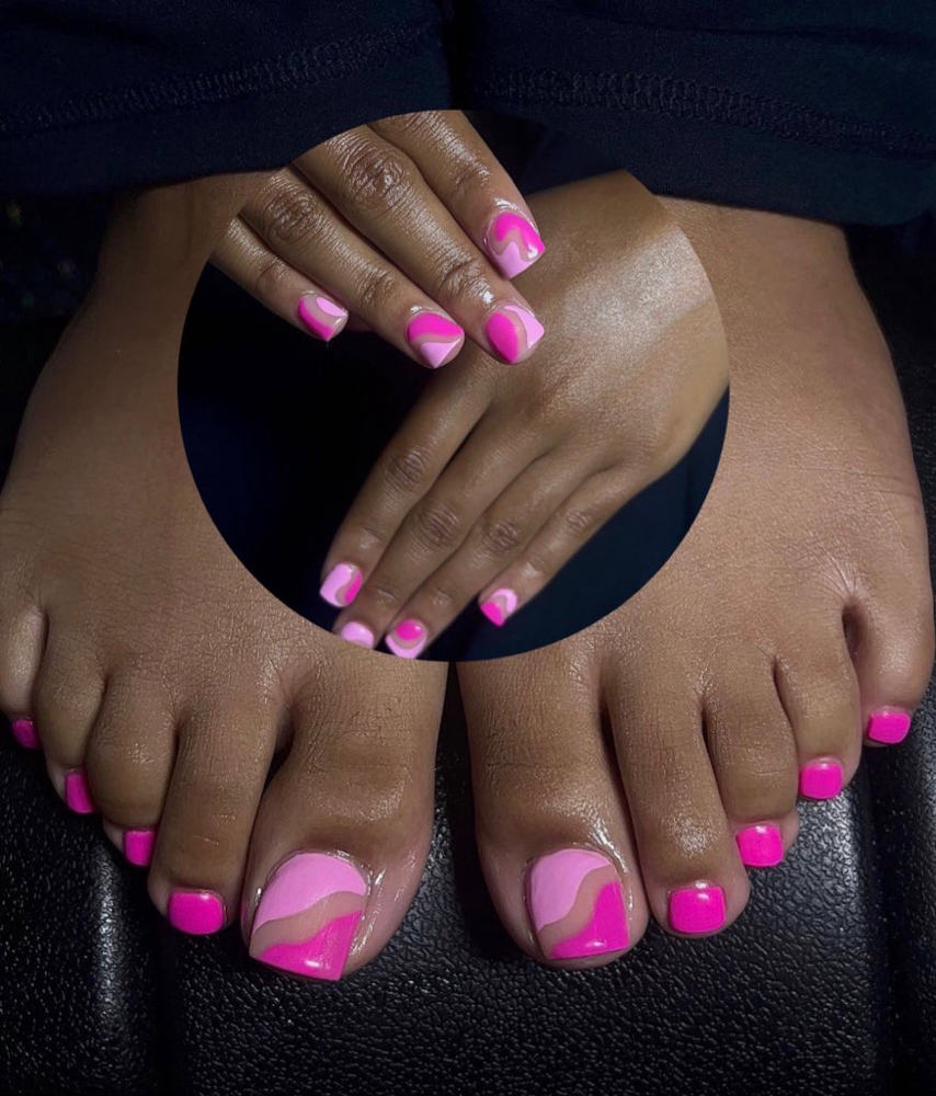 Mani + Pedi Bundles at 5th & 21st Aesthetics and Wellness in columbia, MD