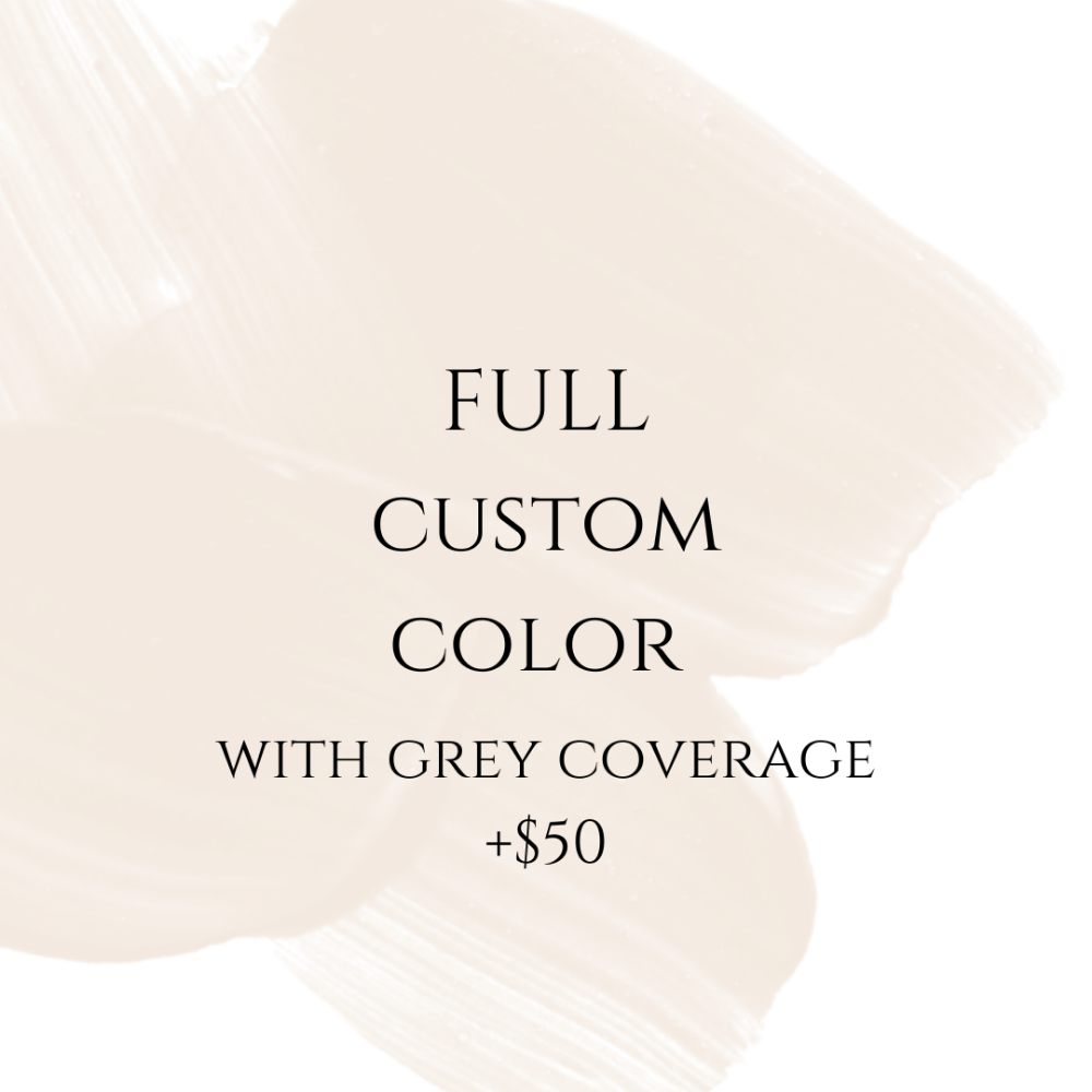 FULL CUSTOM COLOR•