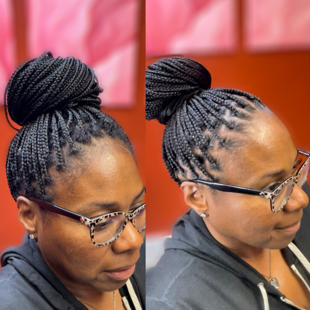 Knotless Braid Touch-Up
