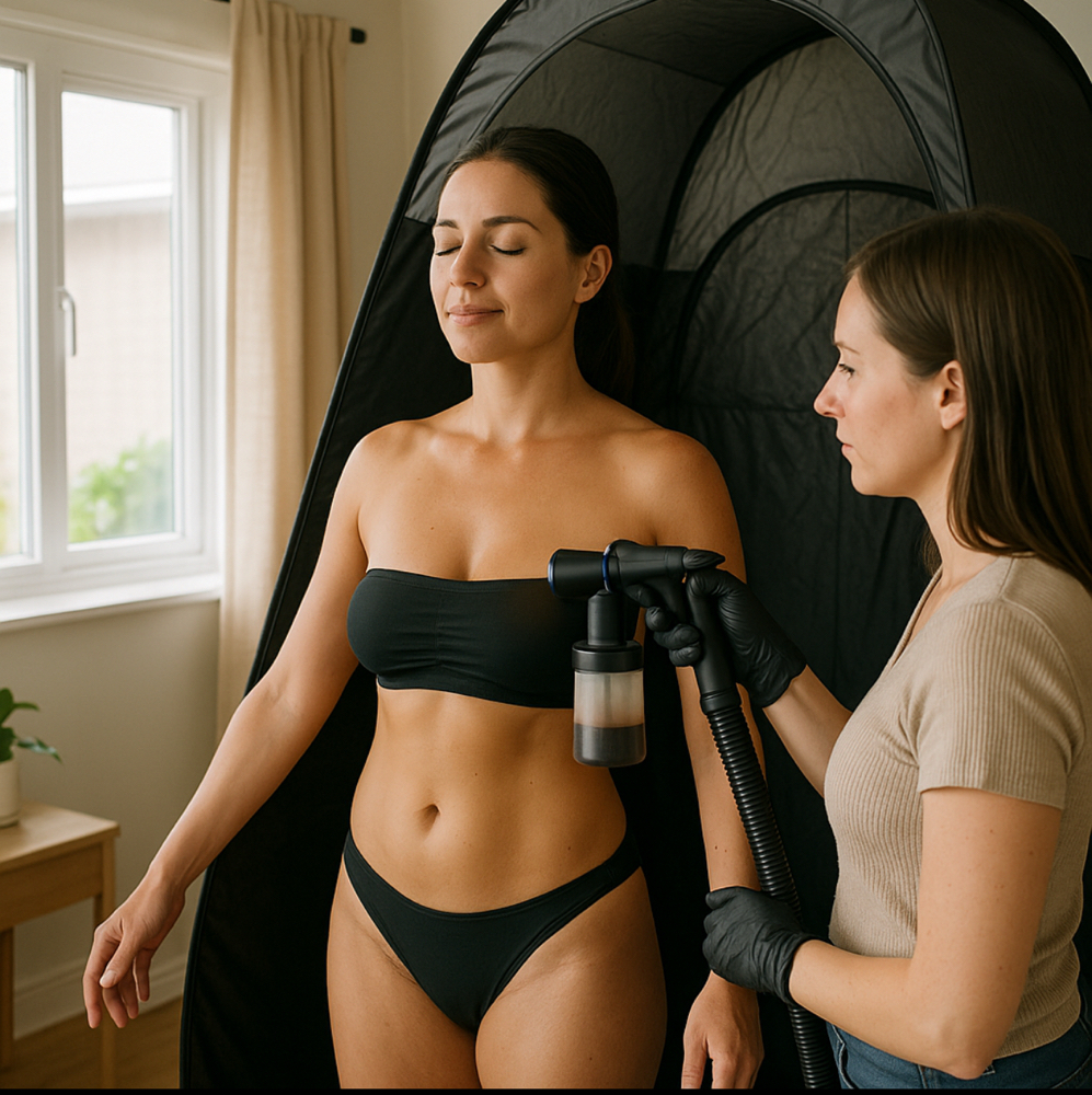 Airbrush Tan On Location