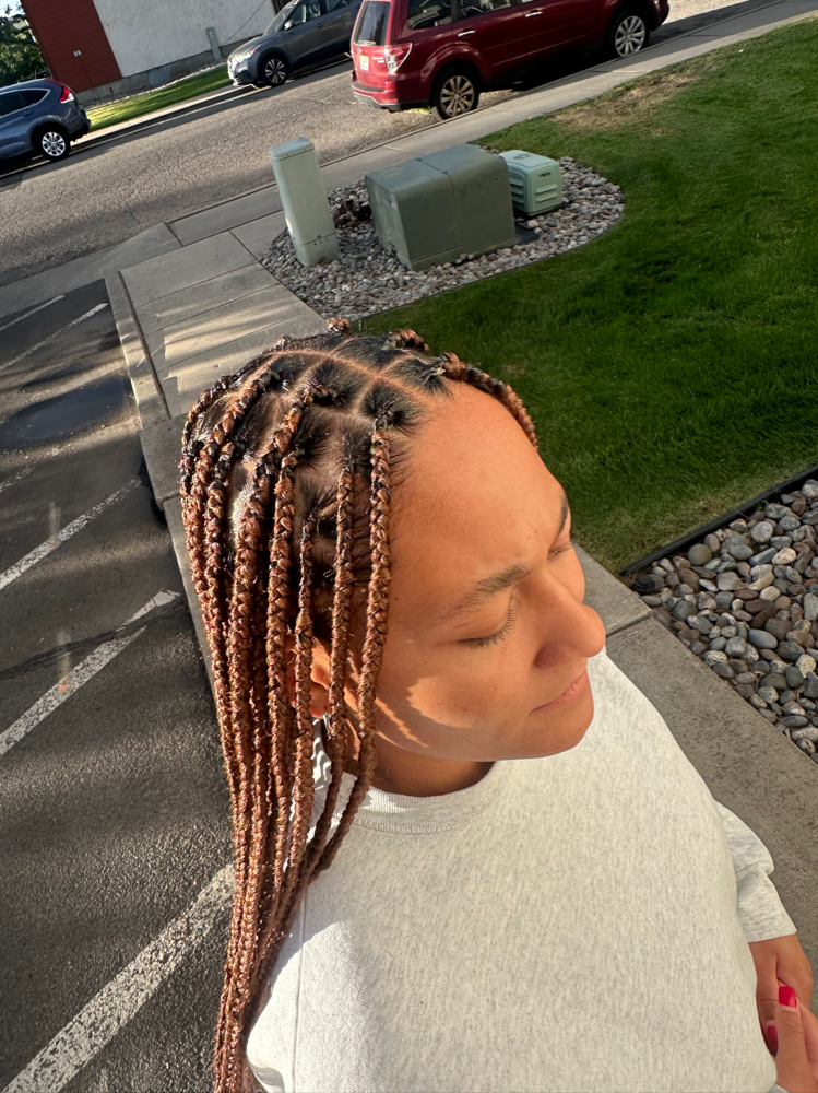 Small Knotless Braids at Layed By Liyah in Yakima, WA