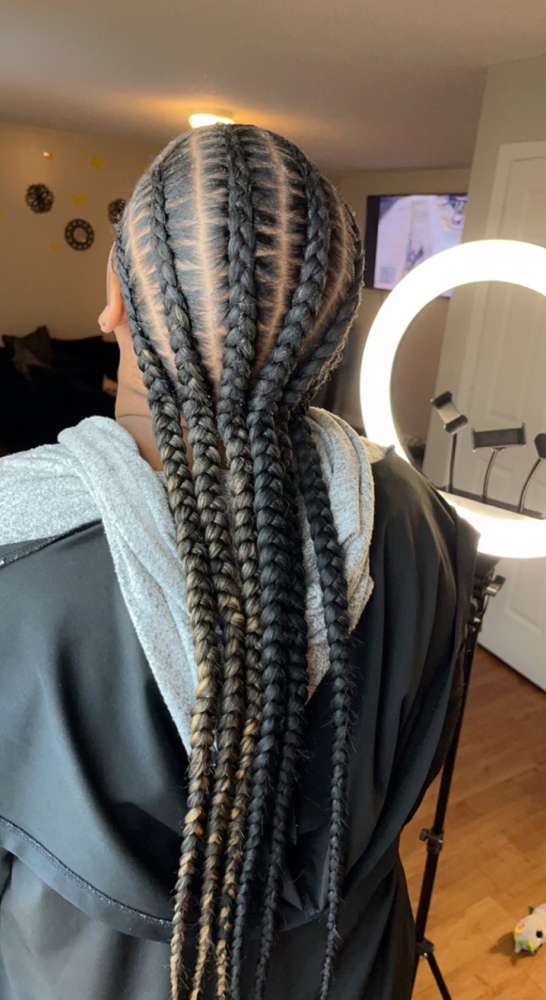 6 Feedin /stitch Braids
