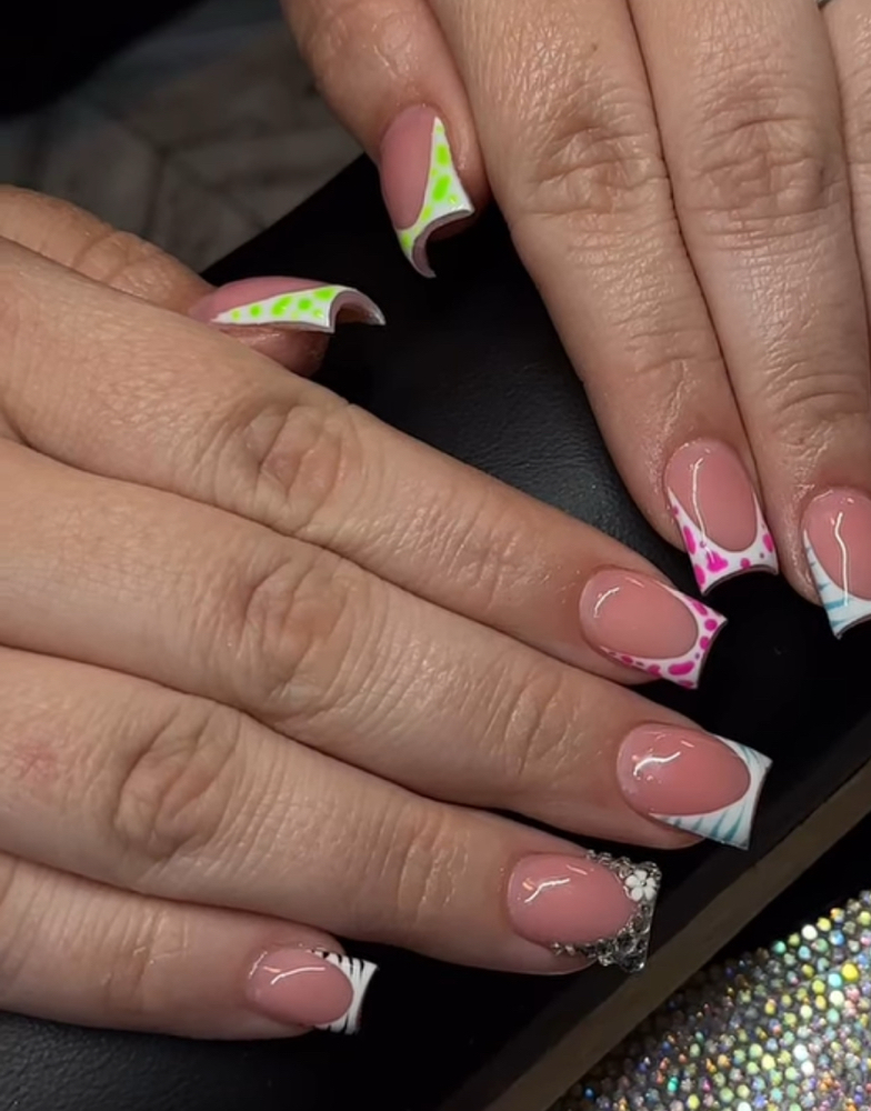 Short Full Set at Nails by Nici in Plainfield, IN